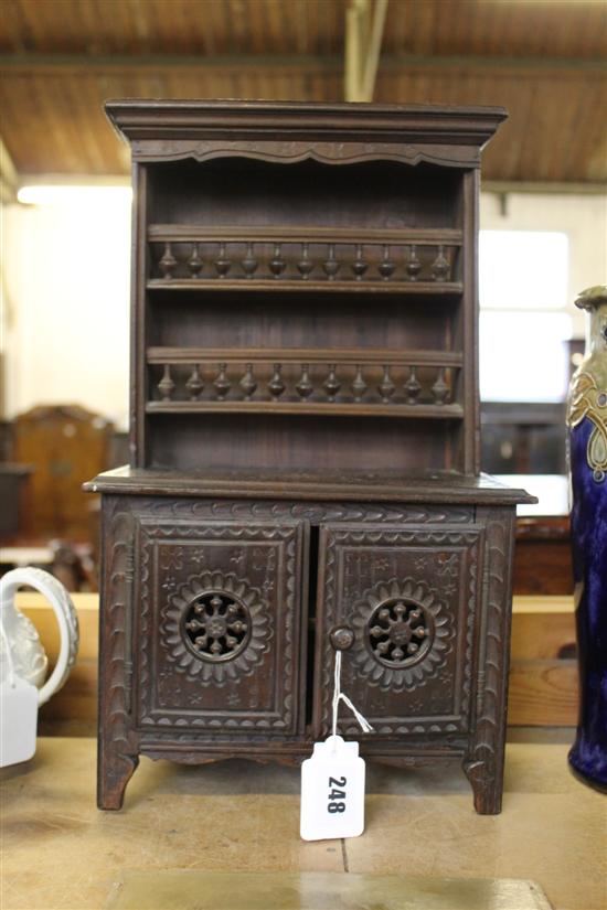 Continental miniature dresser